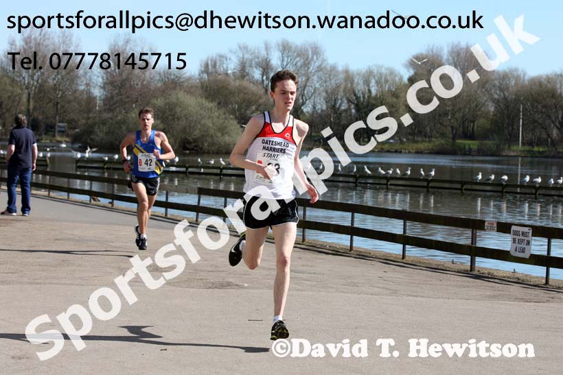 Mens Northern 12 Stage Road Relay, Stanley Park, Blackpool. Photo: David T. Hewitson/Sports for All Pics